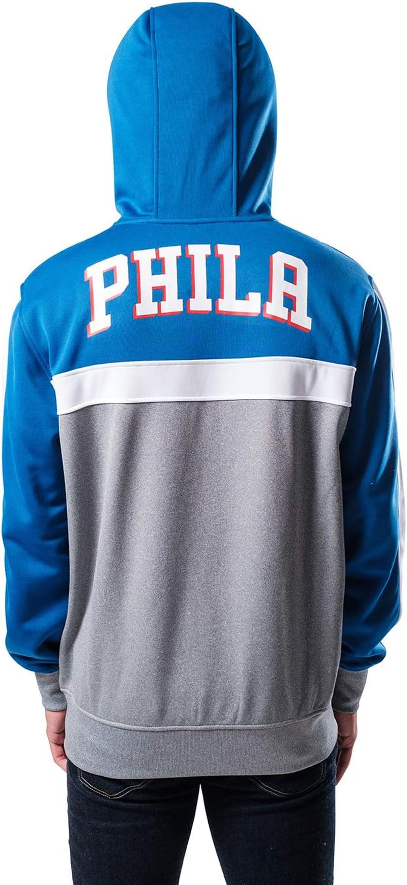 Men'S NBA Official Full Zip Hoodie Sweatshirt