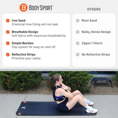 Weighted Vest, 10 Lb. - Adjustable Fitness Vest for Strength Training, Running, Walking, and Endurance Workouts